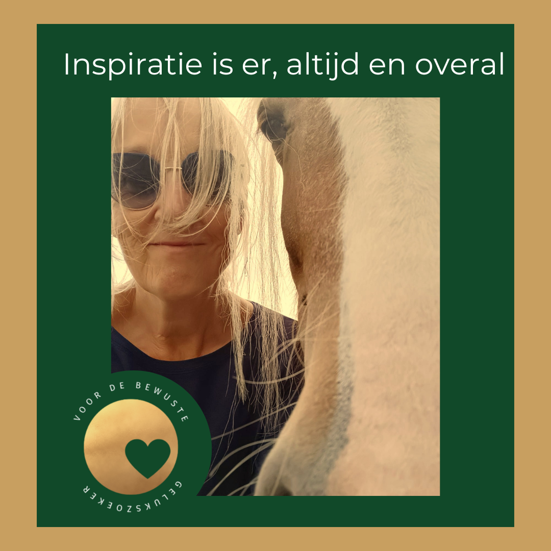Inspiratie is er, altijd en overal